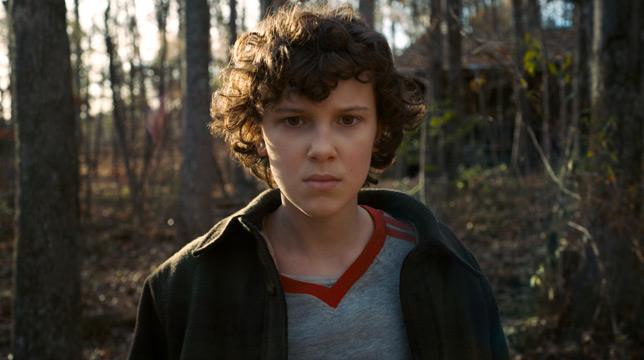 Undici Millie Bobby Brown in Stranger Things 2