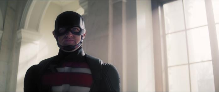 John Walker/U.S. Agent nell'ultimo episodio di The Falcon and the Winter Soldier John Walker/U.S. Agent nel finale di The Falcon and the Winter Soldier