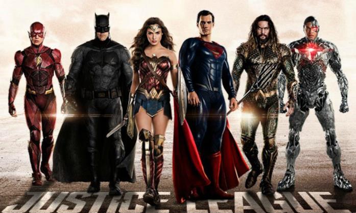 Il cast di Justice League