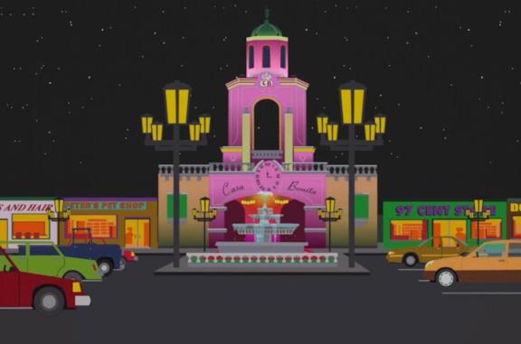 I creatori di South Park Trey Parker e Matt Stone vogliono salvare Casa Bonita dalla bancarotta