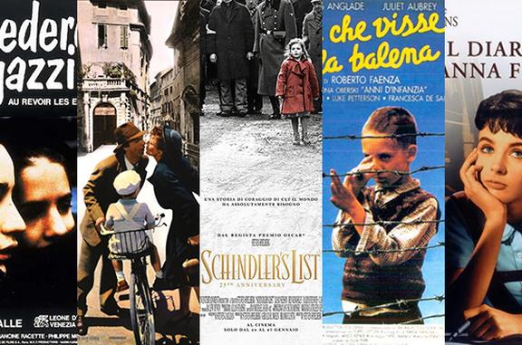 Arrivederci ragazzi, La vita è bella, Schindler's List, Jona che visse nella balena, Il diario