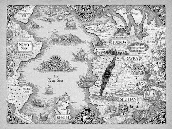 Il mondo di Shadow and Bone: la mappa del Grishaverse Per orientarsi nel mondo di Shadow and Bone