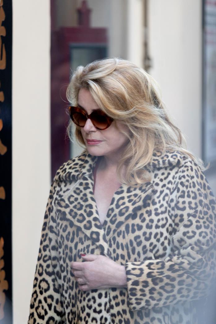Catherine Deneuve Catherine Deneuve sul set