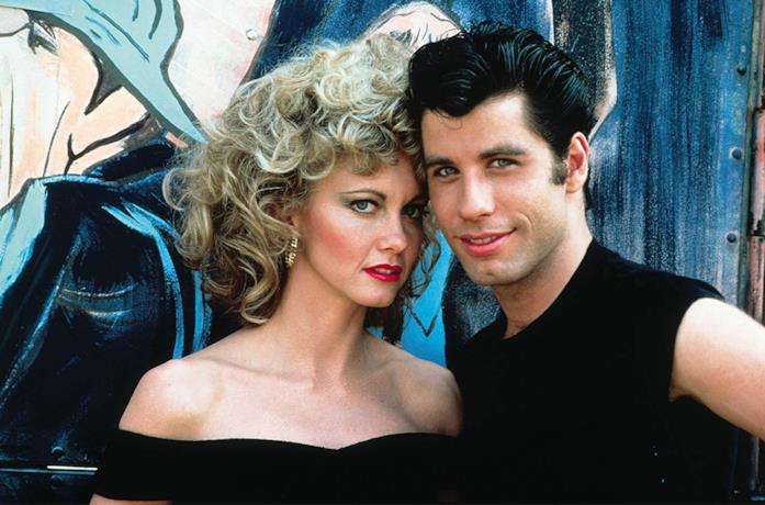 John Travolta e Olivia Newton-John