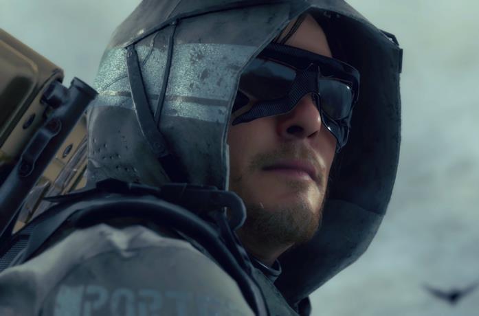 L'attore Norman Reedus in Death Stranding