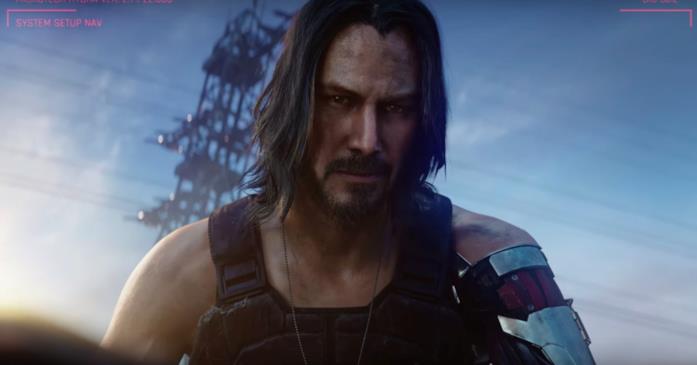 Keanu Reeves in Cyberpunk 2077