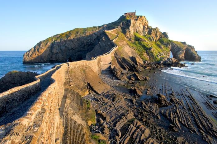 San Juan de Gaztelugatxe - Roccia del Drago San Juan de Gaztelugatxe diventa Roccia del Drago