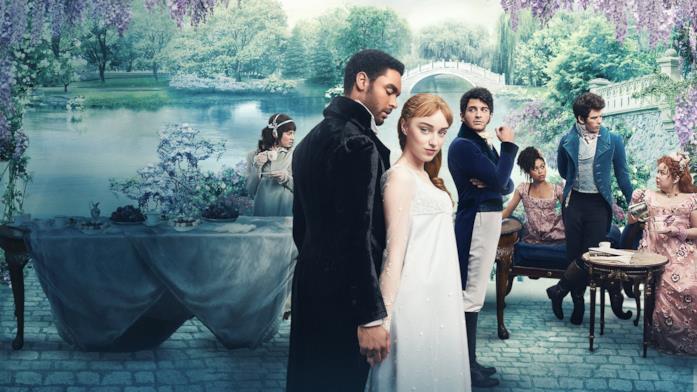 Il cast della serie Netflix Bridgerton