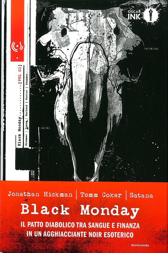 Black Monday volume 1 Copertina del primo volume di Black Monday