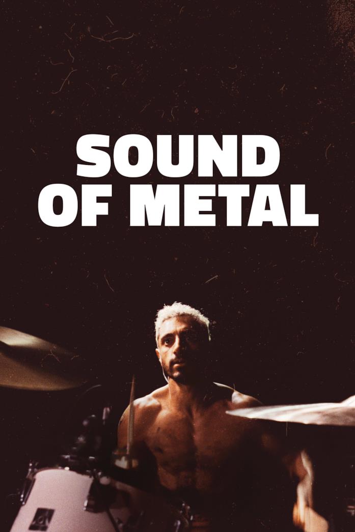 Il poster di Sound of Metal Riz Ahmed alla batteria