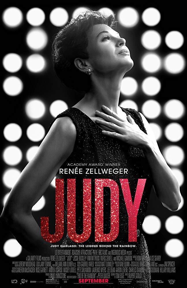Judy, il trailer del film su Judy Garland con Renée Zellweger Renée Zellweger nel poster del film Judy