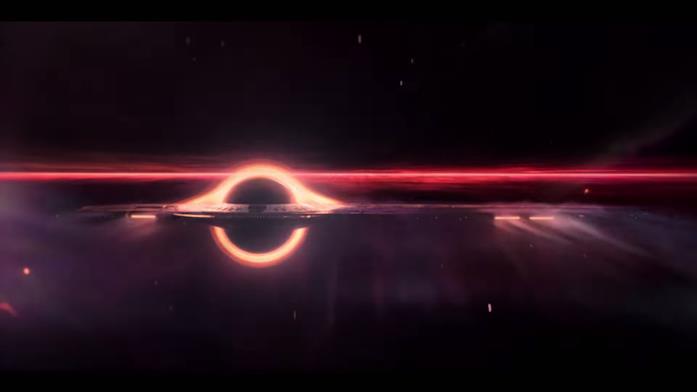 Foundation, il trailer della serie L'immagine di nero e di rosso raffigura un buco nero