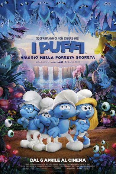 Poster I Puffi - Viaggio nella foresta segreta