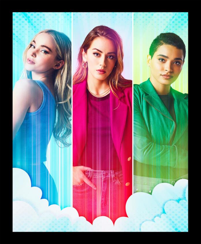 Chloe Bennet, Dove Cameron e Yana Perrault sono le Superchicche Chloe Bennet, Dove Cameron e Yana Perrault nella prima foto promozionale di Powerpuff