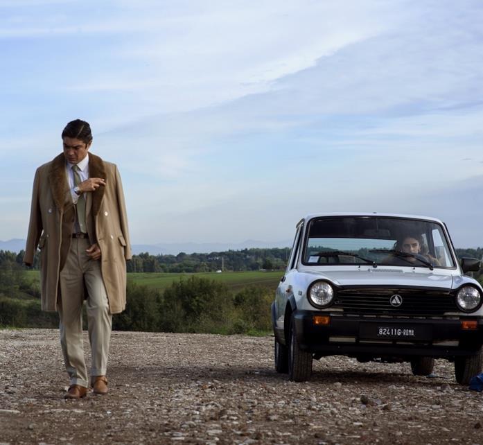 La verità sta in cielo, Scamarcio è De Pedis nel film Scamarcio in una scena del film di Faenza