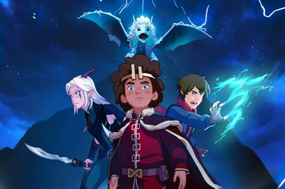 I protagonisti della serie animata The Dragon Prince sono pronti per una nuova sfida