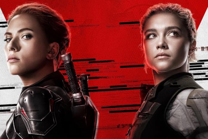 Un'immagine del poster di Black Widow
