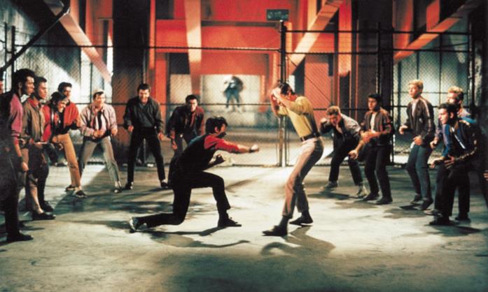 West Side Story, il film originale del 1961 Una scena dal film West Side Story (1961)
