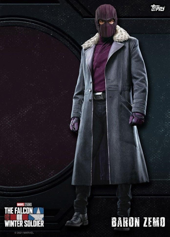 Daniel Brühl nei panni di Baron Zemo in The Falcon and the Winter Soldier Baron Zemo in The Falcon and the Winter Soldier