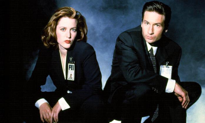 Scully e Mulder, personaggi di X-Files Gillian Anderson e David Duchovny