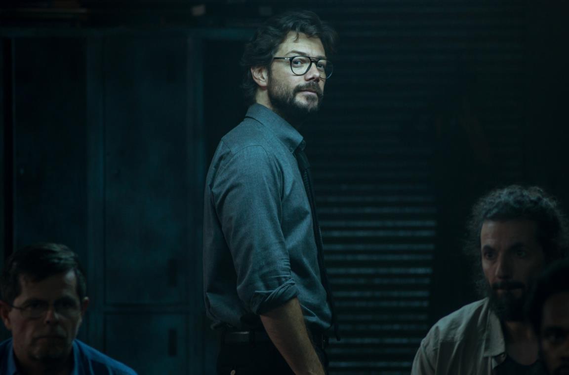 Álvaro Morte in La casa di carta