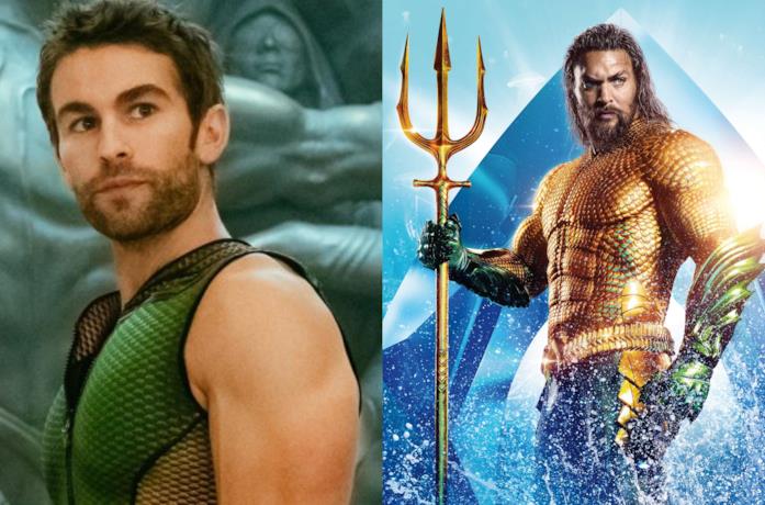 Abisso di The Boys, parodia di Aquaman Primi piani di Chace Crawford e Jason Momoa