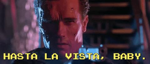 Una scena tratta da Terminator 2 - Il giorno del giudizio Una scena del film Terminator 2 - Il giorno del giudizio di James Cameron