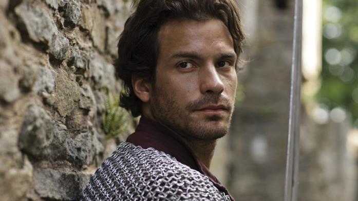 Santiago Cabrera è Lancillotto Primo piano di Santiago Cabrera