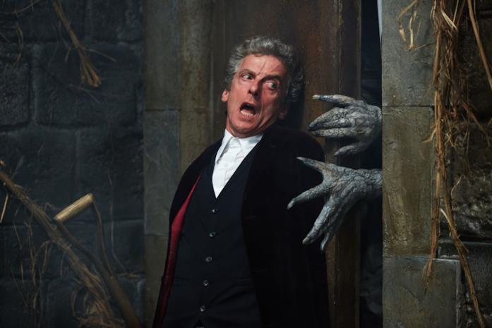 Dodicesimo Dottore Peter Capaldi in una scena di Doctor Who