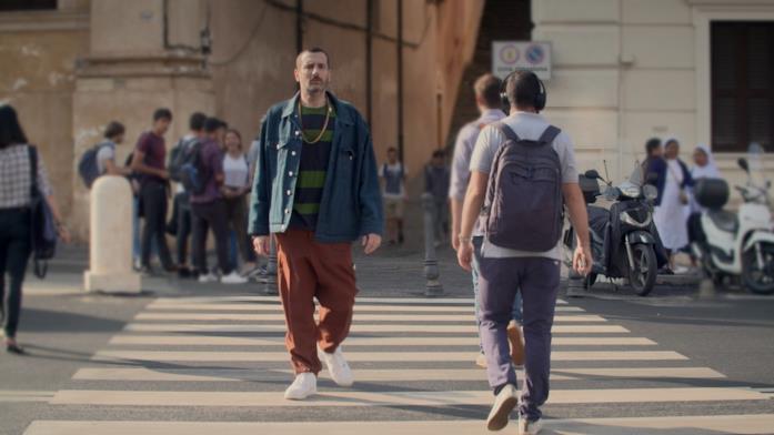 Costantino della Gherardesca Costantino della Gherardesca passeggia per le strade di Roma