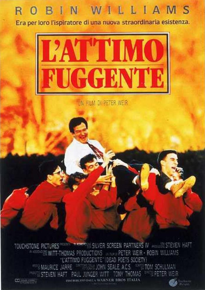 L'attimo fuggente: poesia, amicizia e gioventù Locandina de L'attimo fuggente