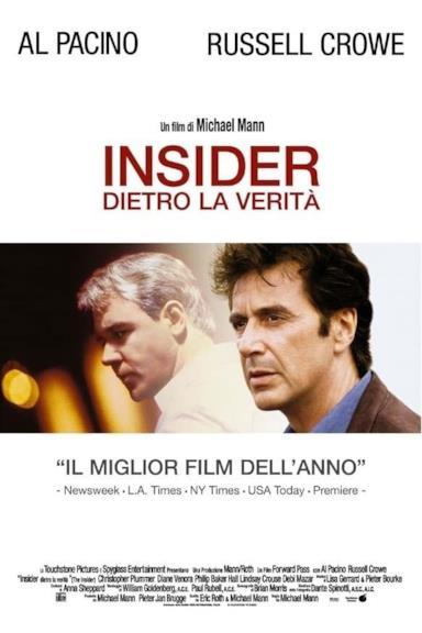 Poster Insider - Dietro la verità