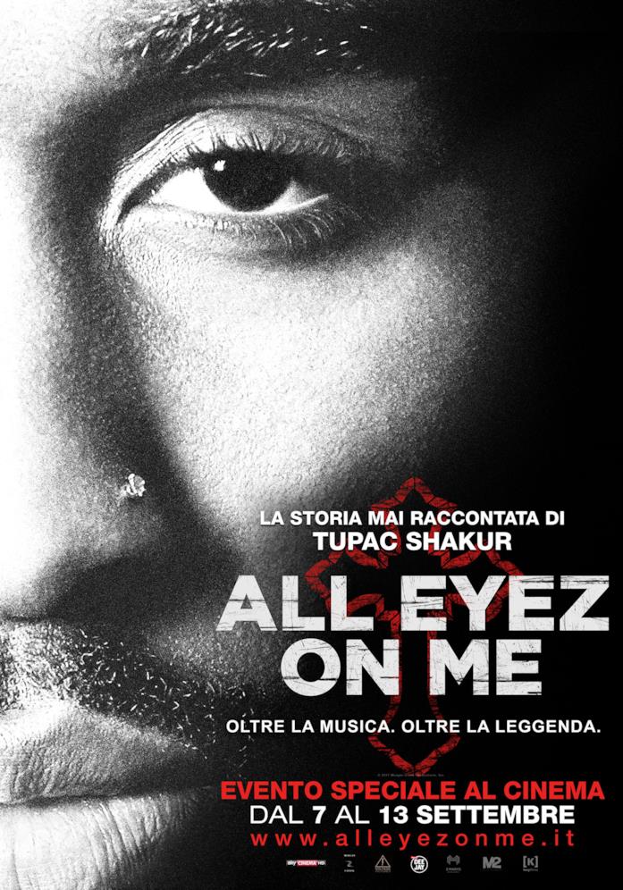 All Eyes On Me: locandina Manifesto film All Eyez On Me