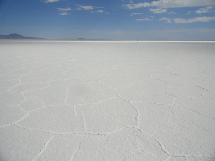 Il lago salato Bonneville, set di Pirati dei Caraibi - Ai confini del mondo Il famoso lago salato Bonneville, visto anche in Pirati dei Caraibi - Ai confini del mondo