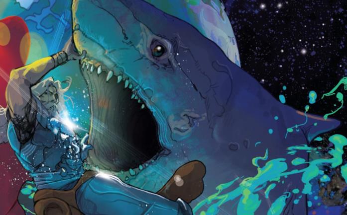 Gli Space Sharks potrebbero apparire in Thor: Love and Thunder Uno Space Sharks contro Thor