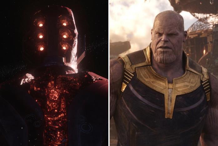 Thanos e Arishem