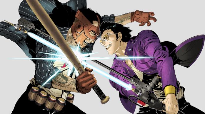 Un artwork ufficiale di Travis Strikes Again: No More Heroes