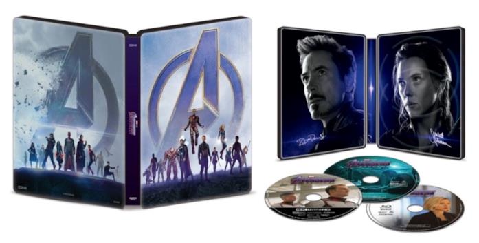 L'edizione Blu-ray Best Buy che rende omaggio ai caduti di Avengers: Endgame Le cover estere e interne di Avengers: Endgame