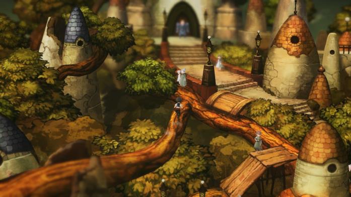 Bravely Default II paesaggi Ambientazioni Bravely Default