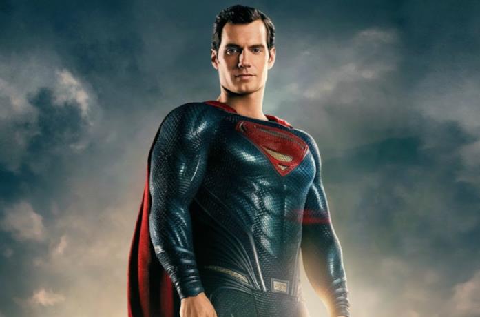 Un'immagine di Superman interpretato da Henry Cavill