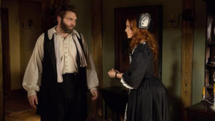 Cotton Mather e Anne Hale sono interpretati da Seth Gabel e Tamzin Merchant Seth Gabel e Tamzin Merchant sono due degli interpreti di Salem