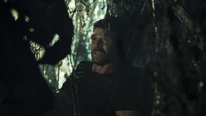 Mark, protagonista di Beyond Skylines Una sequenza di Beyond Skylines, film del 2017