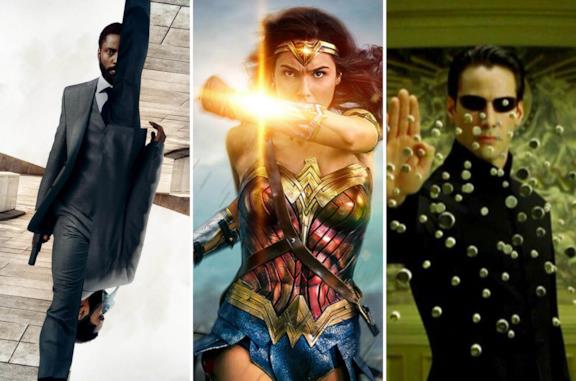 Immagini da Tenet, Wonder Woman e Matrix
