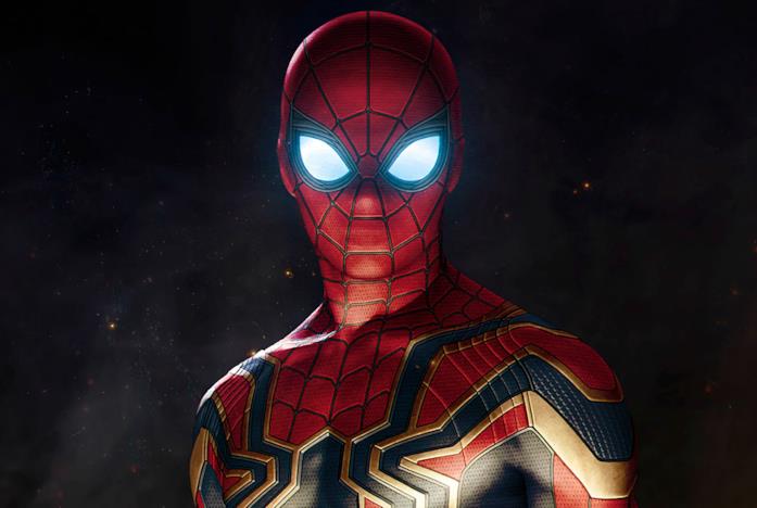 Spider-Man con la Iron Spider