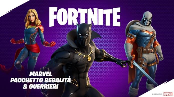 Pacchetto Marvel: Regalità & Guerrieri Immagine promozionale del Pacchetto Marvel: Regalità & Guerrieri
