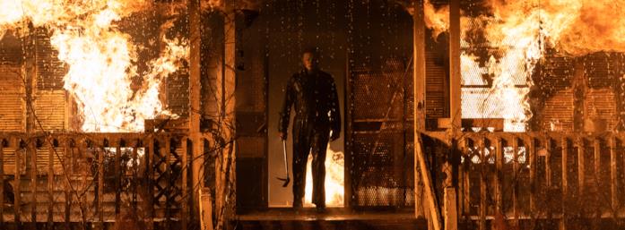 Michael Myers Michael Myers fugge da una casa in fiamme