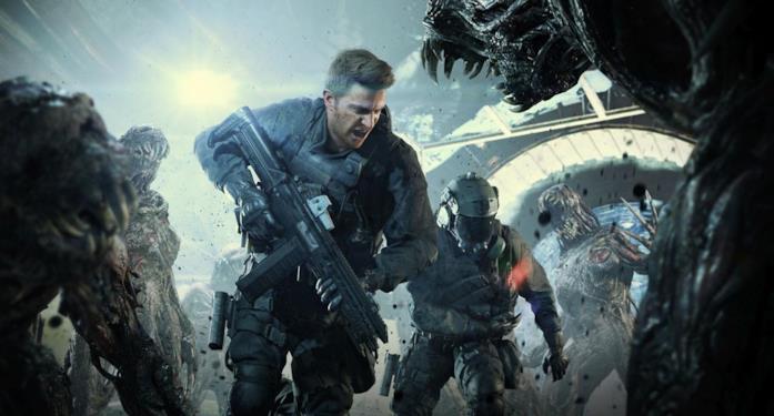 Chris Redfield in azione in Resident Evil 7
