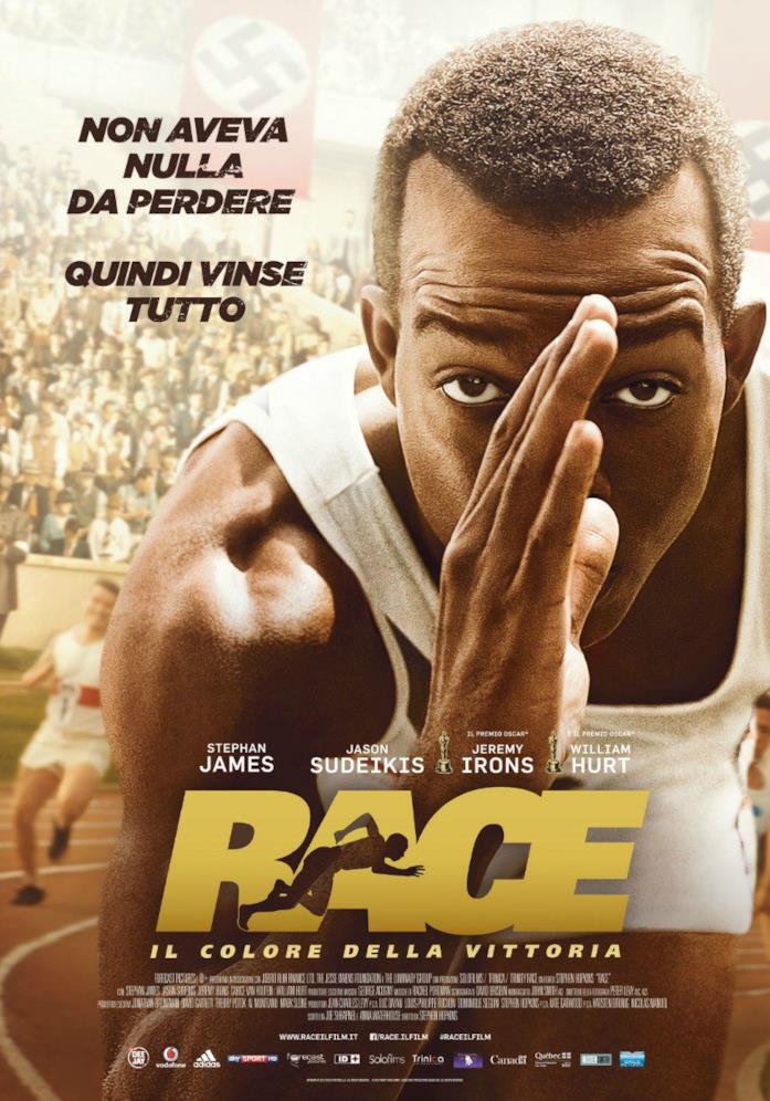 Race: Il colore della vittoria Il poster di Race: Il colore della vittoria