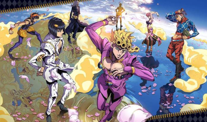 Le bizzarre Avvenute di Jojo: Vento Aureo Vento Aureo Anime