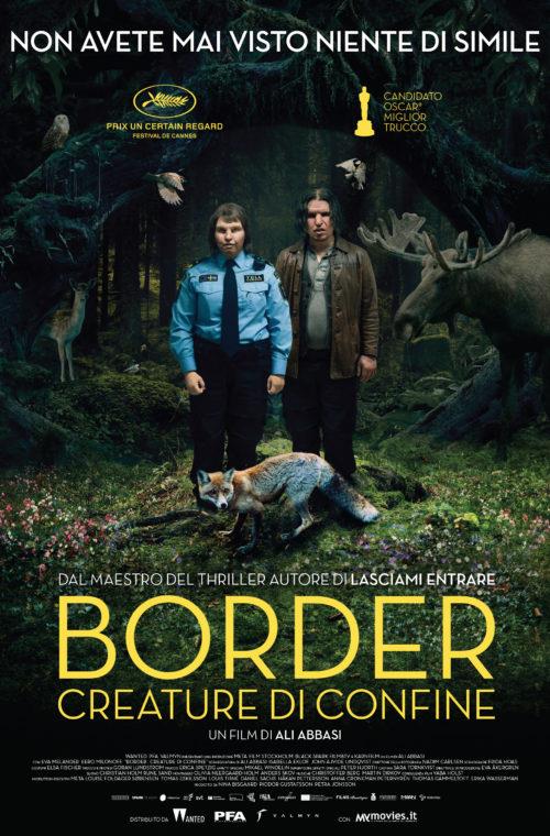 Il poster ufficiale del film svedese Border - Creature di confine La locandina del film Border - Creature di confine
